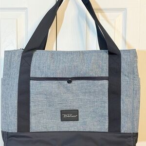 Set of 2 Belle Russo Blue Cooler Bags. 15.7” Tote and 9” lunch NWOT